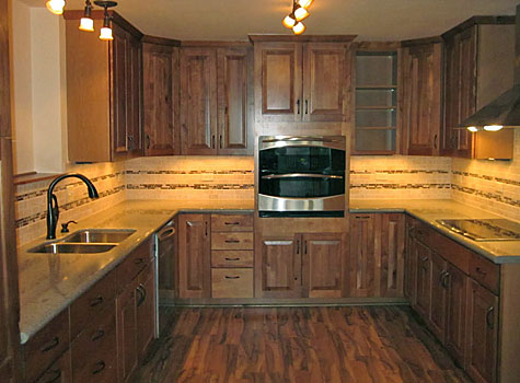 Custom kitchen by Antique Design Carpentry of Breckenridge
