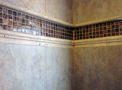 Summit County tile work by Antique Design