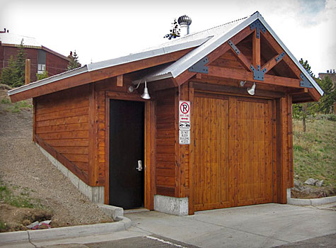 Structure by Antique Design carpenter for The Town of Breckenridge