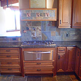 gourmet warming oven and cooktop install in kitchen remodel